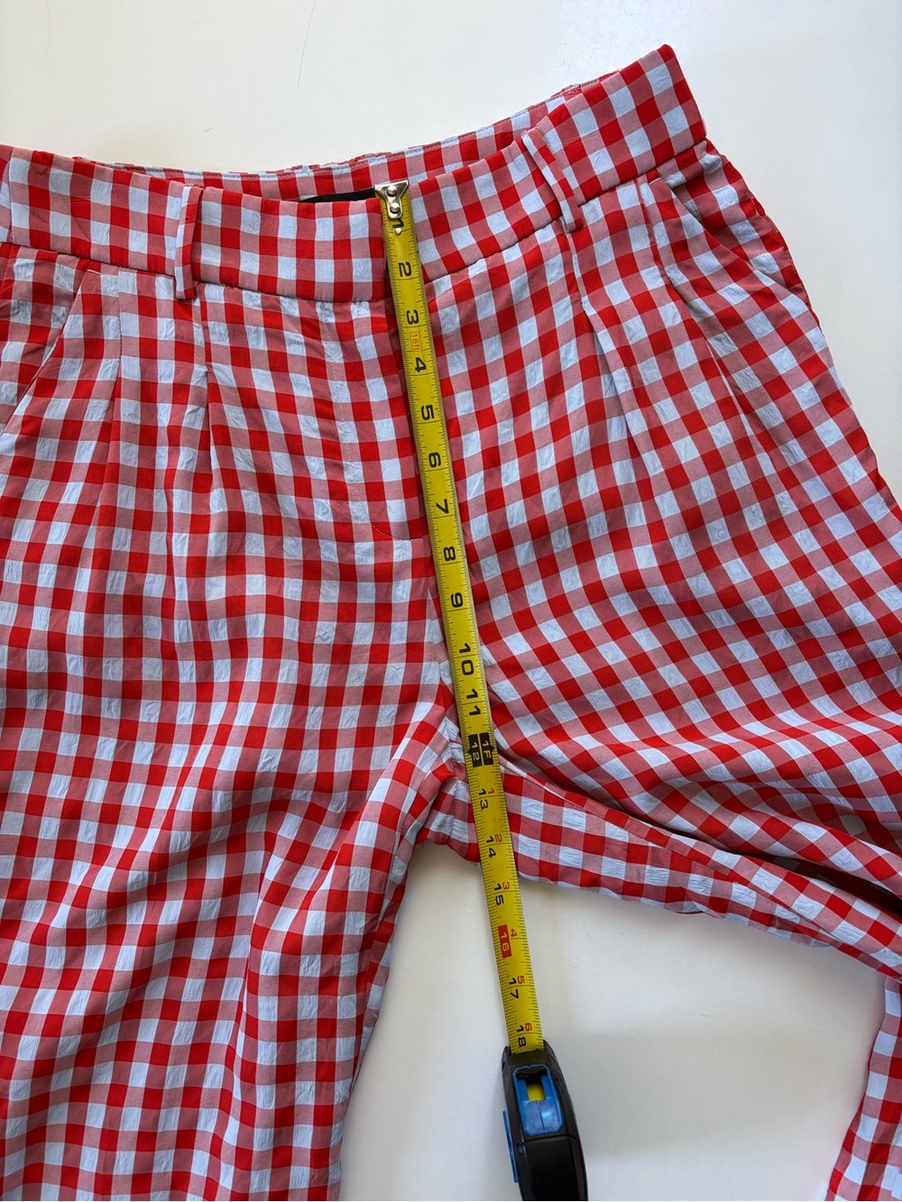 J.Crew Wide-leg pant in drapey gingham 4 - Picture 4 of 12